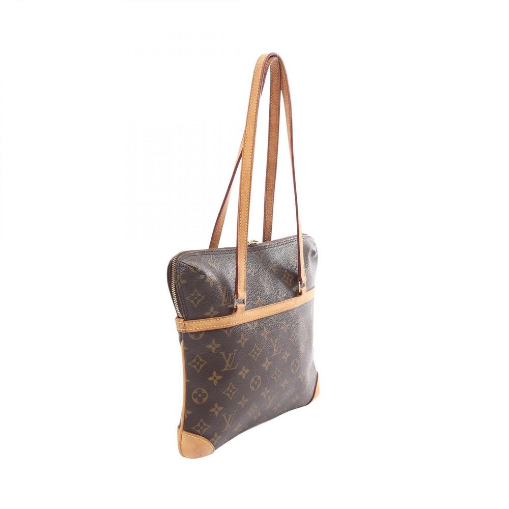 Louis Vuitton Coussin Shoulder Bag Canvas Leather Monogram Brown